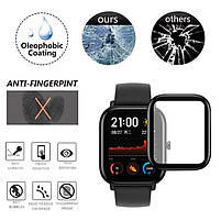 Захисна плівка для смарт годинника Amazfit GTS/GTS2 з рамкою (1 шт.), фото 4