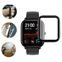 Захисна плівка для смарт годинника Amazfit GTS/GTS2 з рамкою (1 шт.), фото 7