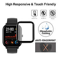 Захисна плівка для смарт годинника Amazfit GTS/GTS2 з рамкою (1 шт.), фото 6
