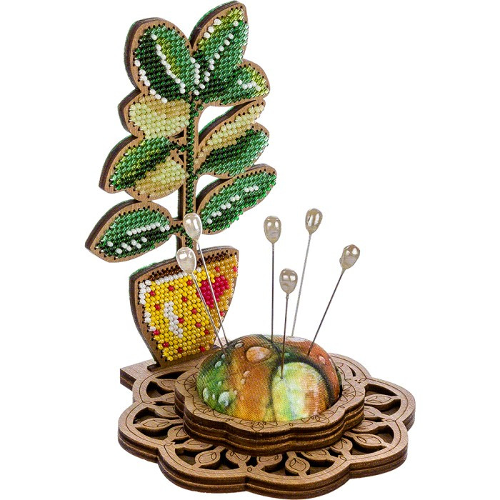 Голниця набір для вишивання бісером Фікус FLK-286