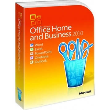 Microsoft Office 2010 Home and Business 32-bit/x64 Russian CEE DVD (T5D-00412) поврежденная упаковка