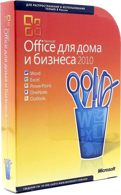 Microsoft Office 2010 Home and Business Russian CEE ОЕМ (T5D-01549) Brand