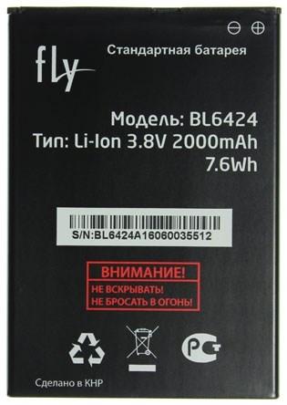 Акумулятор Fly BL6424 / FS505 Nimbus 7 / mpression A504 , 2000 mAh Original PRC, фото 1
