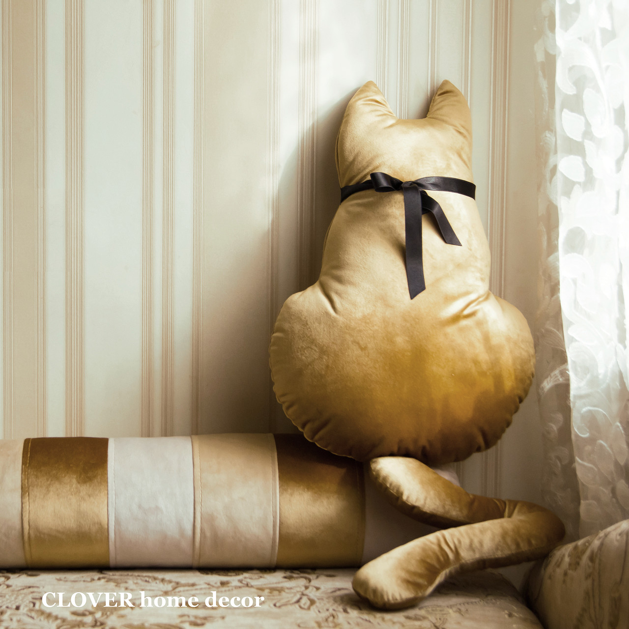 Декоративная подушка "Кот" - фото 6 - id-p595797571