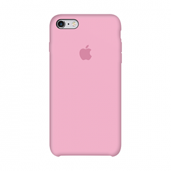 Силіконовий чохол на айфон/iphone 6\6S рожевий/pink + захисне скло в подарунок