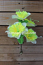 Штучні квіти - Нарцис букет, 31 см