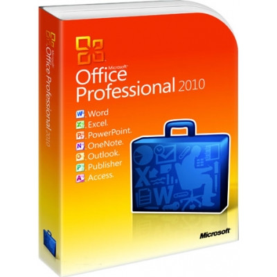 Microsoft Office 2010 Pro 32-bit/x64 DVD BOX (269-14689)