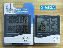Цифровий термометр-гігрометр для Сідла HTC-1