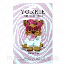 Ароматизатор в авто/гардероб парфумований Yorkie Style ADDICT II Dior