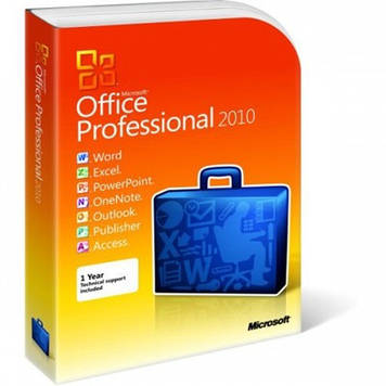 Microsoft Office 2010 Pro 32/64Bit Russian PC Attach Key (269-14853)