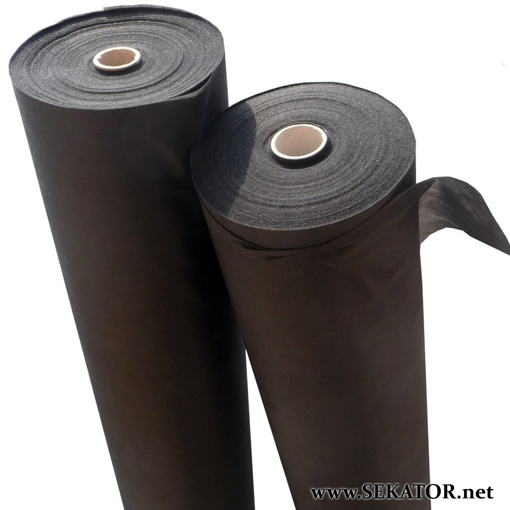 Агроволокно чорне Marma 1,6*100, щільність 50 г/ м. кв (Польща)