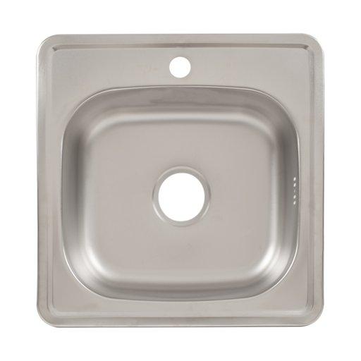 Мийка для кухні з нержавіючої сталі 06 мм Platinum 4848 decor