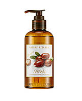 Шампунь с аргановым маслом для интенсивного ухода NATURE REPUBLIC Argan Essential Deep Care Hair Shampoo, 300
