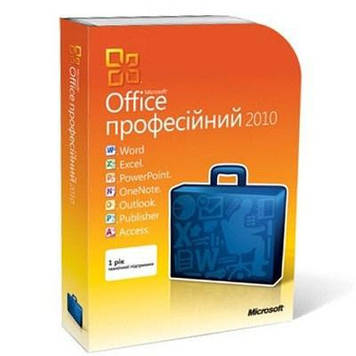 Microsoft Office 2010 Pro 32/64Bit Ukrainian PC Attach Key (269-14861)