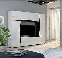 Вітальня Амулет МДФ білий глянець