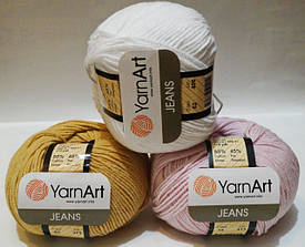 Пряжа бавовна/акрил JEANS від YarnArt