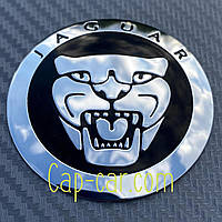 Наклейки для дисків з емблемою Jaguar. ( Ягуар ) Ціна вказана за комплект з 4-х штук