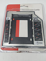Кишеня кріплення Espada для встановлення 2.5 дюймового жорсткого диска в CD-слот