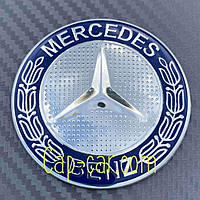 Наклейки для дисков с эмблемой Mercedes Benz. (Мерседес) 60мм. Цена указана за комплект из 4-х штук