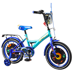 Двоколісний дитячий велосипед 16" від 4 років TILLY Apollo blue для хлопчика