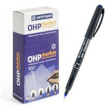 Маркер Centropen OHP 2636 F перманентний 0.6 мм для проєкційних плівок