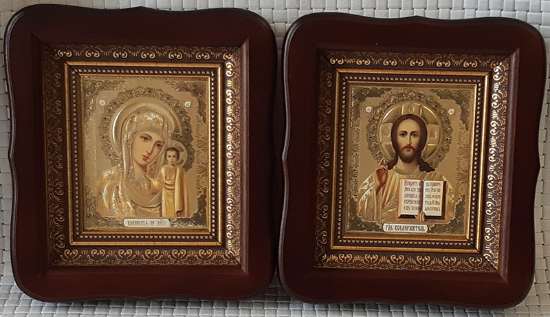 Ікони для вінчання малі 20х18 см, фото 1