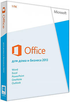 Microsoft Office 2013 Home and Business 32/64-bit Rus DVD BOX (T5D-01761) пошкоджене паковання