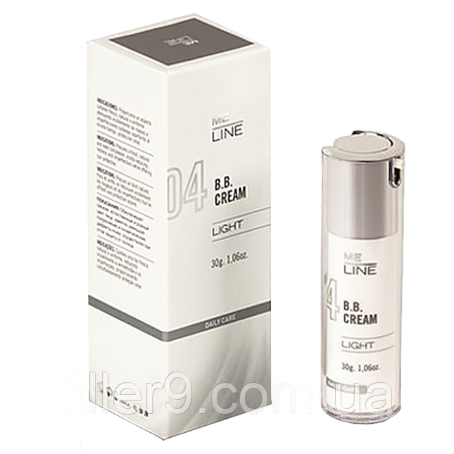 Innoaesthetics 04 ME LINE BB Light (Мі Лайн) тональний сонцезахисний крем SPF 30, світлий, 30 мл