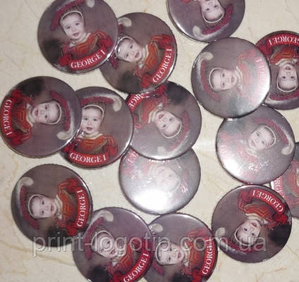 Значки круглі закочені, фото 1