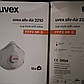 Респіратор з клапаном UVEX silv-Air 2210 FFP2 NR D (поштучно), фото 4