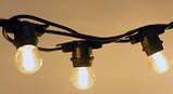Вулична гірлянда lemanso IP65 на 20 Е27 LED ламп, довжина 10 м, фото 3