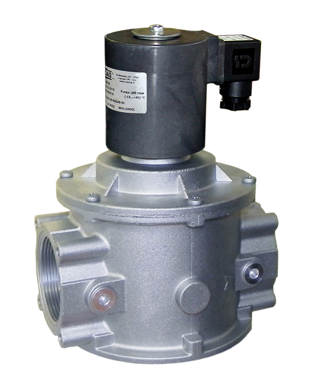 Електромагнітний клапан EV-6, DN32, P=6 bar (MADAS)