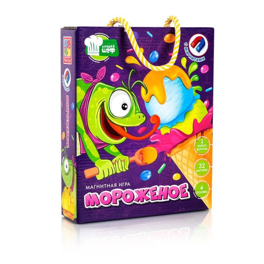 Ігра магнітна "Морозиво" Vladi Toys VT2310-01, для дітей від 3 років, 32 магніти