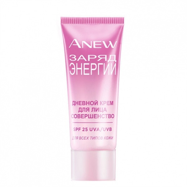 Денний крем для обличчя «Заряд енергії. Досконалість »SPF25 (50 мл) ANEW AVON