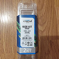 Пам'ять Crucial 16 (2x8) Gb PC4 DDR4-2133 S Dimm (б/у)
