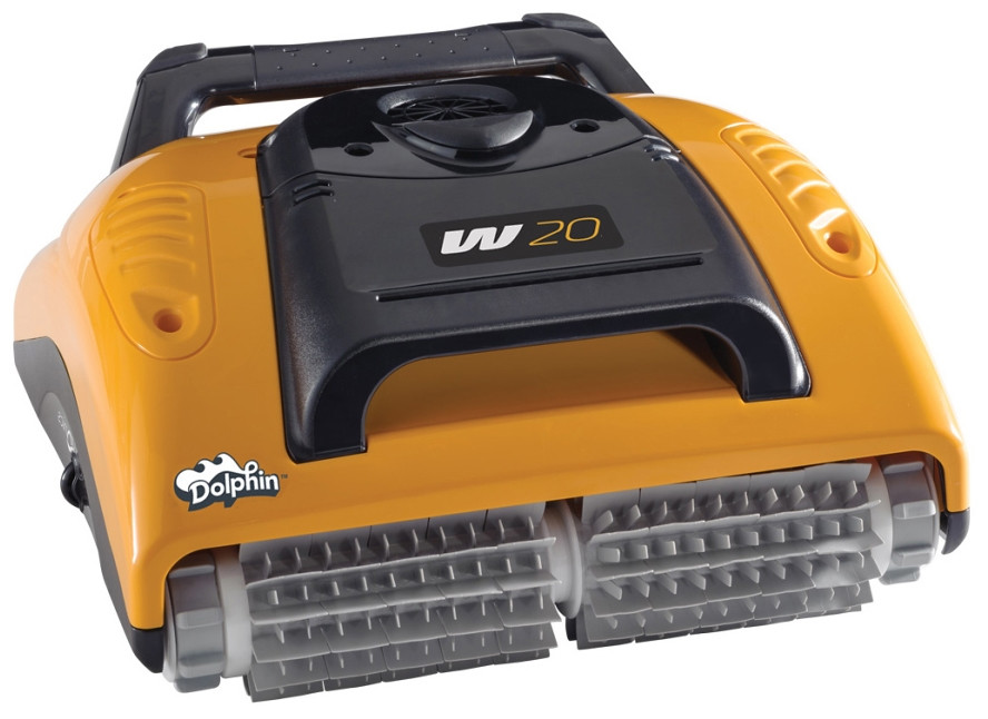Робот-пилосос до басейну Dolphin W20 для чищення басейнів (тільки дно) пульт Д/У, фото 1