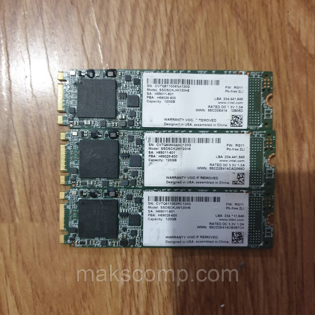 Intel SSD 535 Series 120GB M.2 SATA III(б/у)