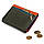 Маленький шкіряний гаманець жіночий з rfid-блокуванням, оранжевий, фото 10