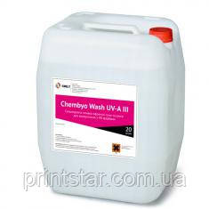 Змивка офсетної гуми та валів для використання з УФ-фарбою, Chembyo Wash UV-A III (20 л)