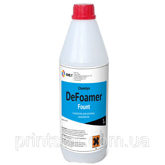 Пеногаситель для раствора увлажнения, Chembyo DeFoamer Fount - фото 1 - id-p155420685