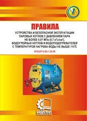 Правила будови і безпечної експлуатації трубопроводів пари та гарячої води. НПАОП 0.00-1.11-98