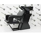 Мийка перукарня КОМПАКТ з кріслом ФЛАМІНГО глибока кераміка пр-ва Китай мийки для перукарень, фото 6