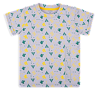 Футболка детская хлопковая для мальчика GABBI FT-20-15-5 Чувачки Серый на рост 104 (12292)