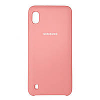 Silicone Case Premium на Samsung A10 / A105 Pink