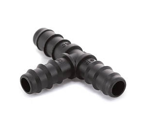 Трійник для крапельної трубки д. 16мм.