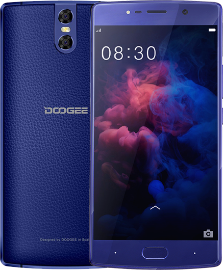 Смартфон Doogee BL7000, 4/64 Gb, 7060 mAh, Основна 13+13 Мп, Фронтальна 13 Мп, 8 ядер, Дисплей 5.5"