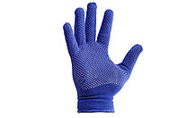 Перчатки Рабочие тонкие в точку 3 цвета, черный, серый, синий, в упаковке 12 пар