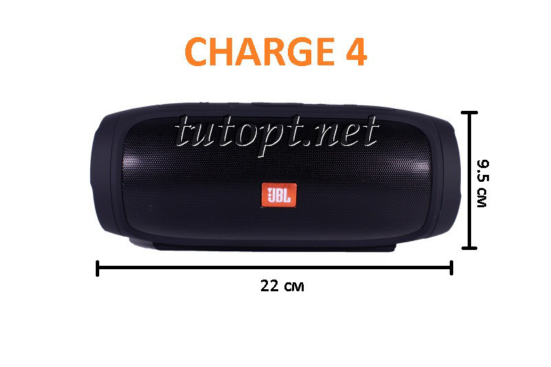 Портативна бездротова колонка JBL Charge 4 USB, SD, FM, Bluetooth (перший сорт) "Репліка"