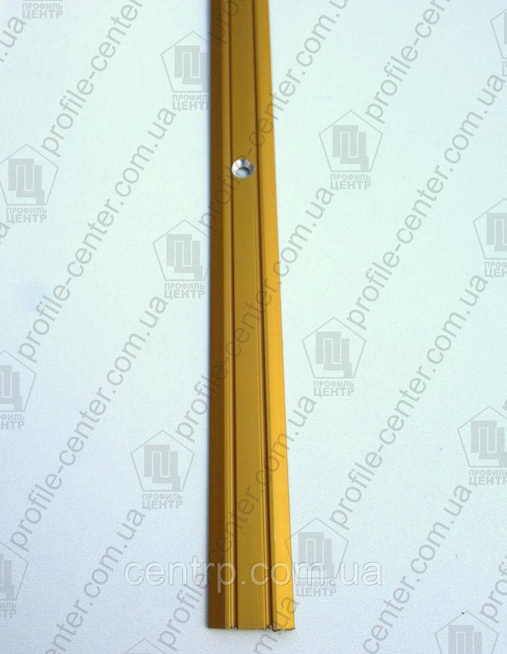 Стыковочный порожек для пола 20 мм алюминиевый АП 002 - фото 3 - id-p261879001