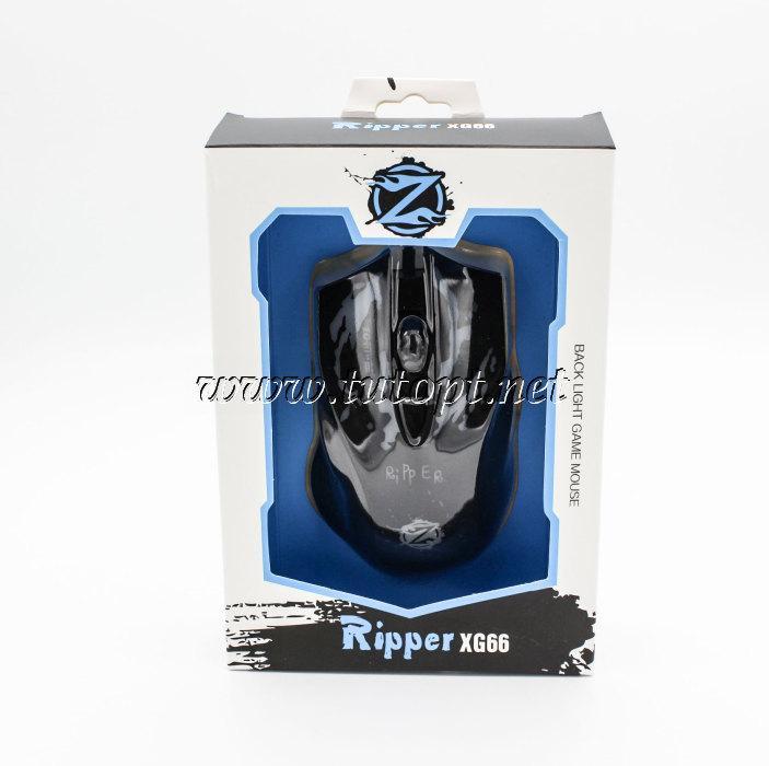 Миша Zornwee Ripper XG66 Black Light Game Mouse